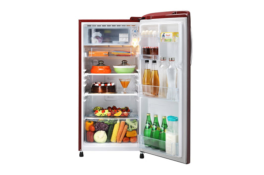 LG Refrigerator 5-STAR Mehron 190L Smart Inverter Compressor