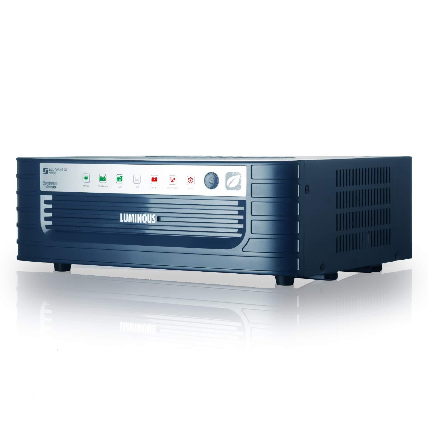 Luminous inverter Eco watt XL 1650 12V Square Wave Inverter Luminous 