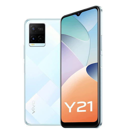 Vivo Y21 (Diamond Glow, 4GB RAM, 64GB Storage)