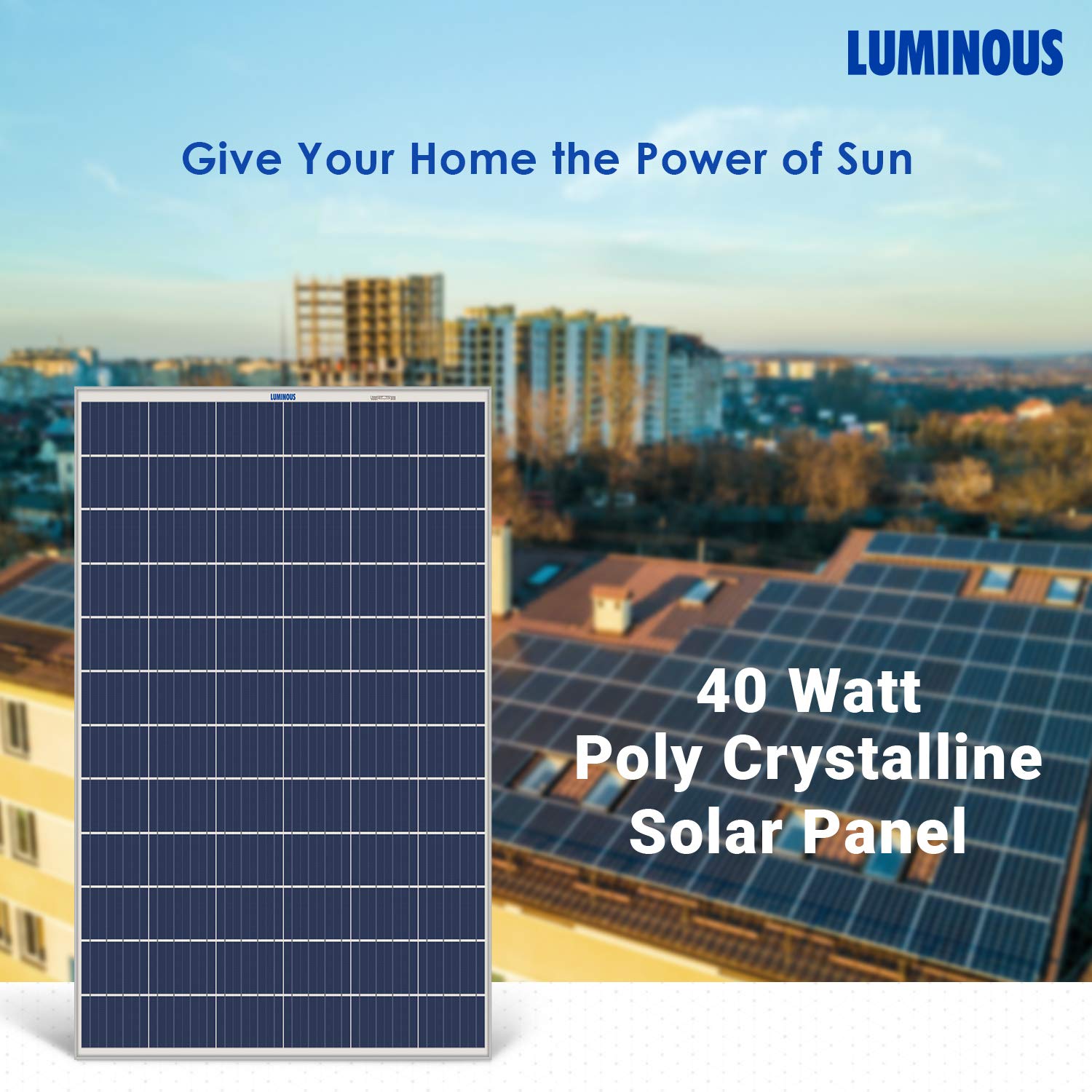 Luminous Solar PV Panel 60W/12V