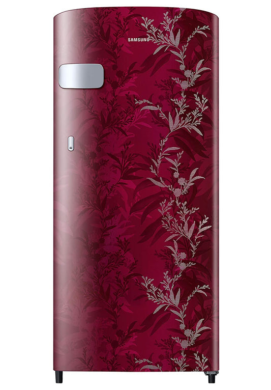 SAMSUNG Stylish Crown Design Single Door Refrigerator (192L) RR19A2YCA6R/NL 1STAR, MEHRON