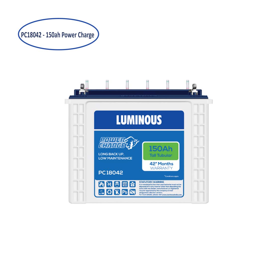 Best Luminous power charge pc 18042 150ah battery under 13000