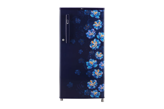 LG Refrigerator 190L, Fast Ice Making, Toughened Glass Shelves