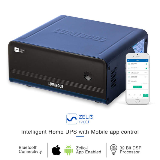 Luminous zelio 1700i  Sine Wave Inverter Smart Home UPS with Mobile App Control.