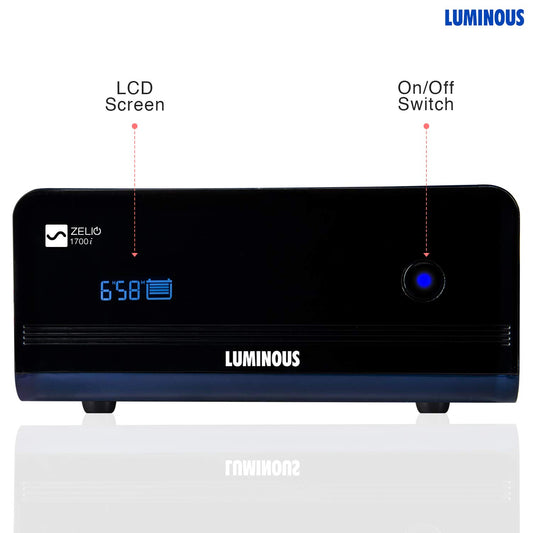 Luminous zelio 1700i  Sine Wave Inverter Smart Home UPS with Mobile App Control.
