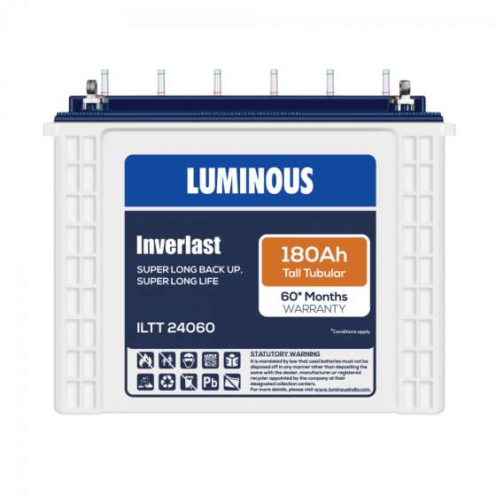 Inverter Sine Wave Eco Volt Neo 850 with 180ah ILTT24060 Battery