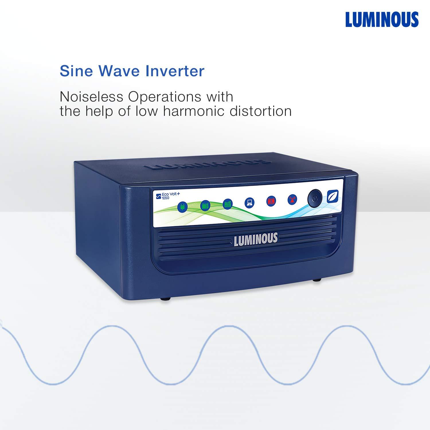 Luminous Eco Volt + 1050 12V Sine Wave inverter Luminous 