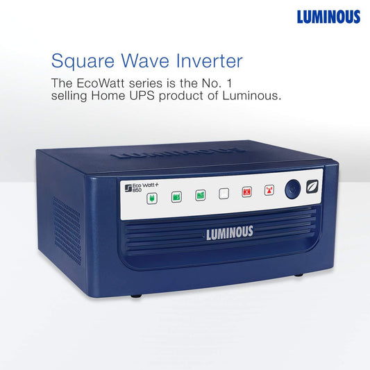 Luminous Eco Watt+ 850 12V Square Wave Inverter Luminous 