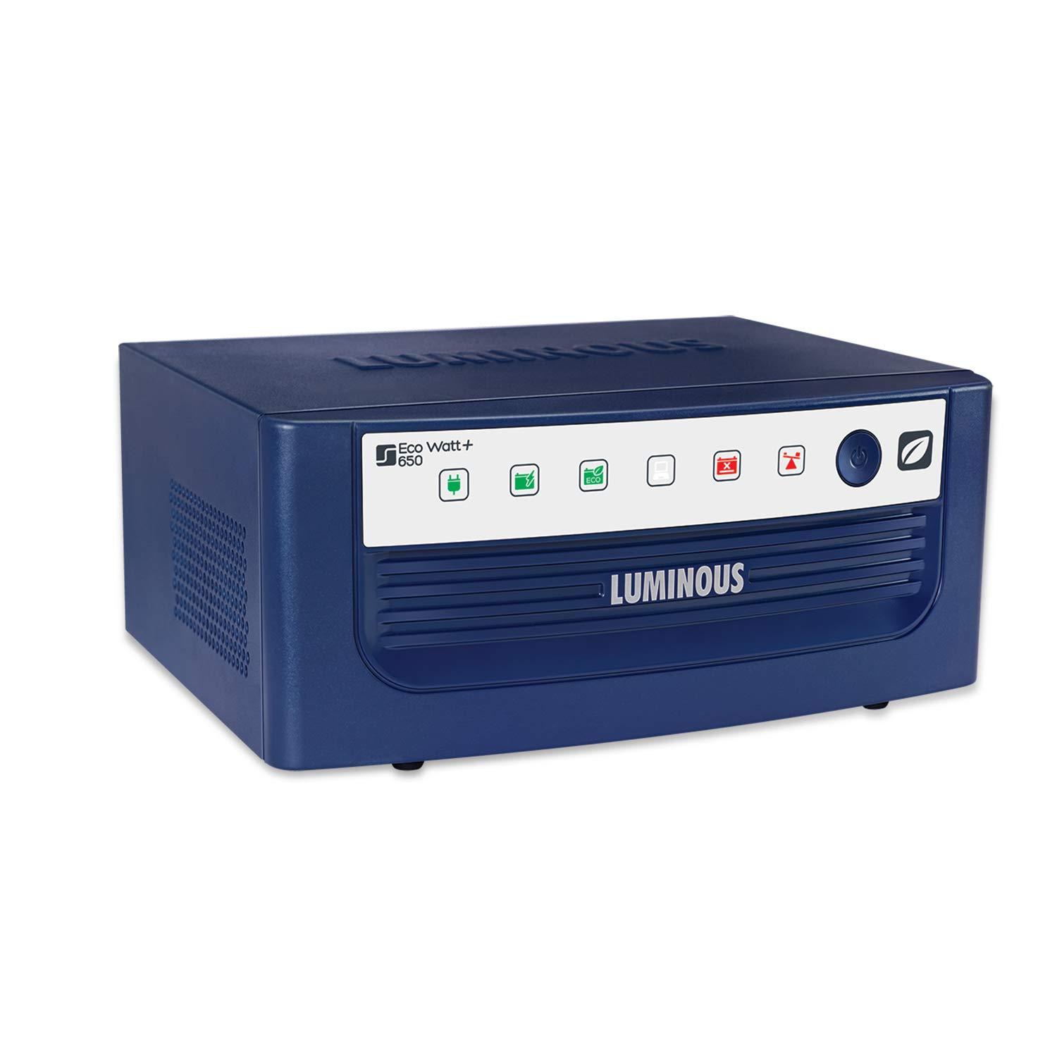 Luminous Eco Watt+ Inverter 650 VA 12V Square Wave Luminous 